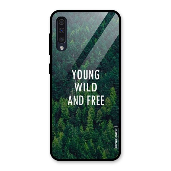 Forest Wanderlust Glass Back Case for Galaxy A50s