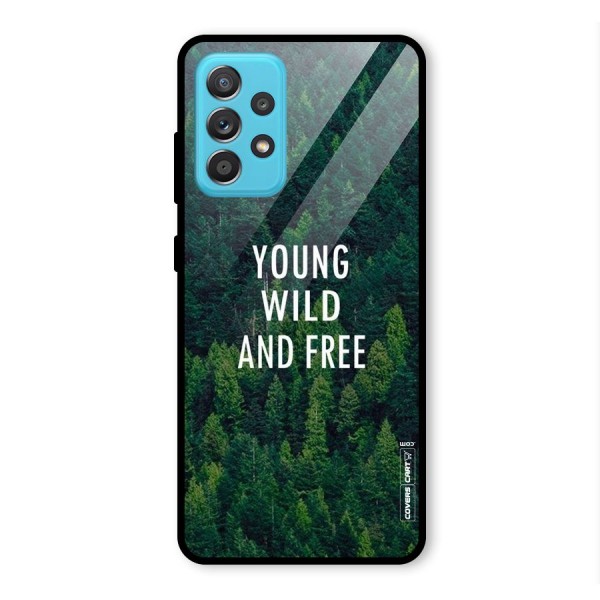 Forest Wanderlust Glass Back Case for Galaxy A52