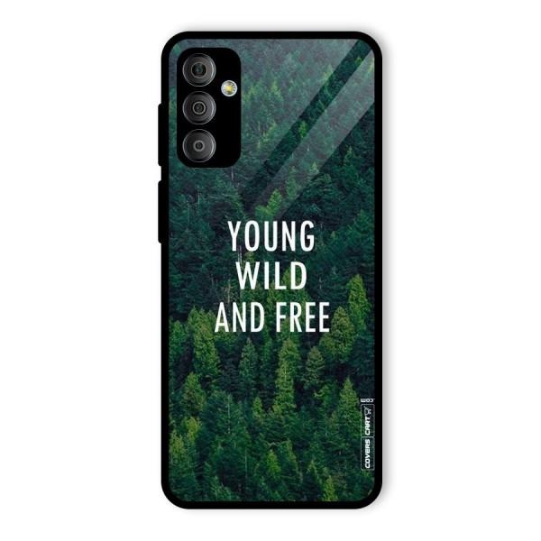 Forest Wanderlust Glass Back Case for Galaxy F23