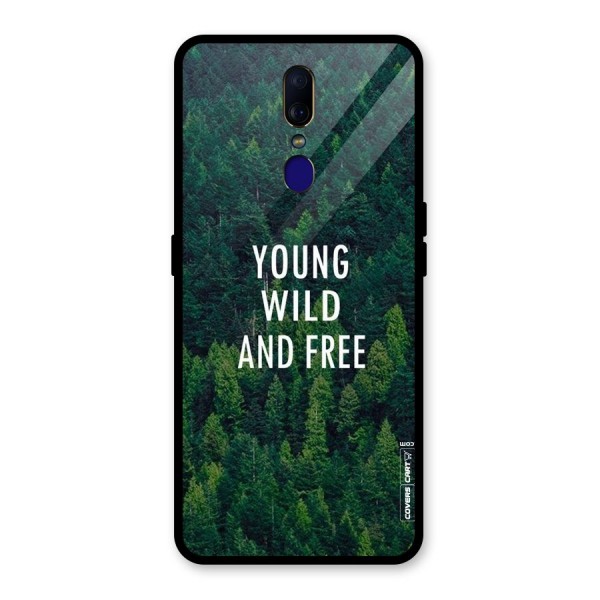 Forest Wanderlust Glass Back Case for Oppo F11