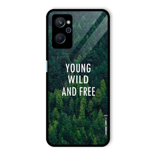 Forest Wanderlust Glass Back Case for Realme 9i