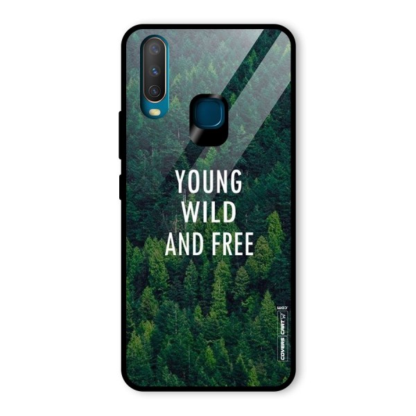 Forest Wanderlust Glass Back Case for Vivo Y12