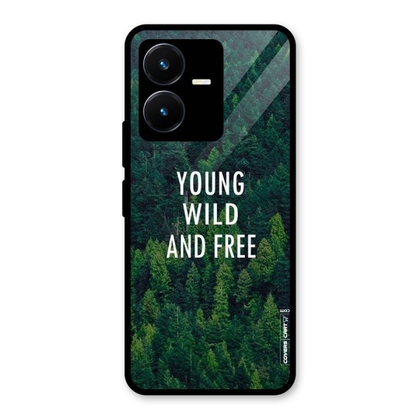 Forest Wanderlust Glass Back Case for Vivo Y22