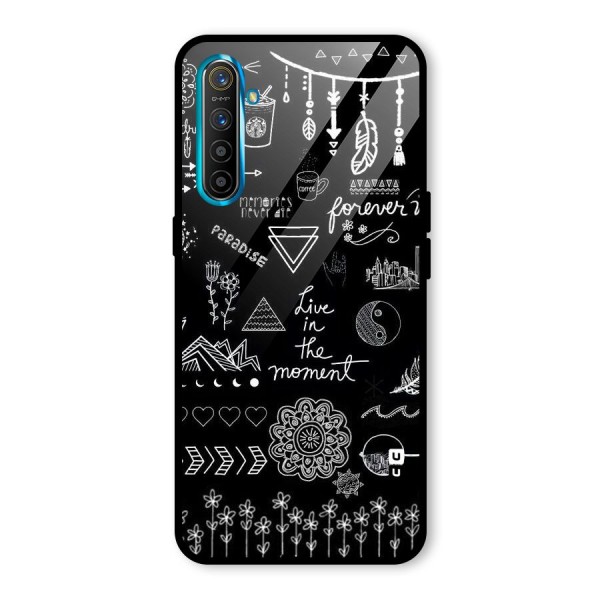 Forever Moment Glass Back Case for Realme XT