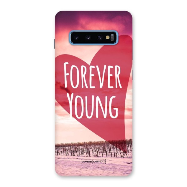 Forever Young Back Case for Galaxy S10 Plus