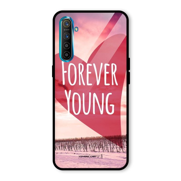 Forever Young Glass Back Case for Realme XT