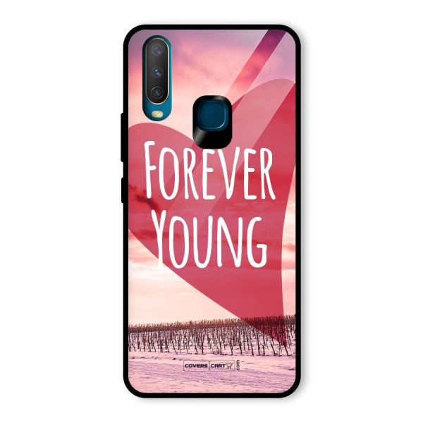 Forever Young Glass Back Case for Vivo Y15