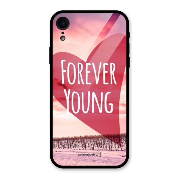 Forever Young Glass Back Case for XR