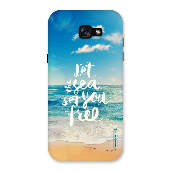 Free Sea Back Case for Galaxy A7 (2017)