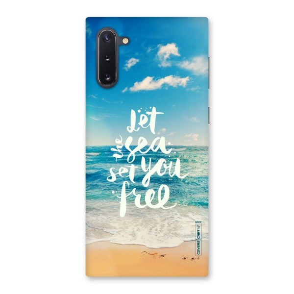 Free Sea Back Case for Galaxy Note 10