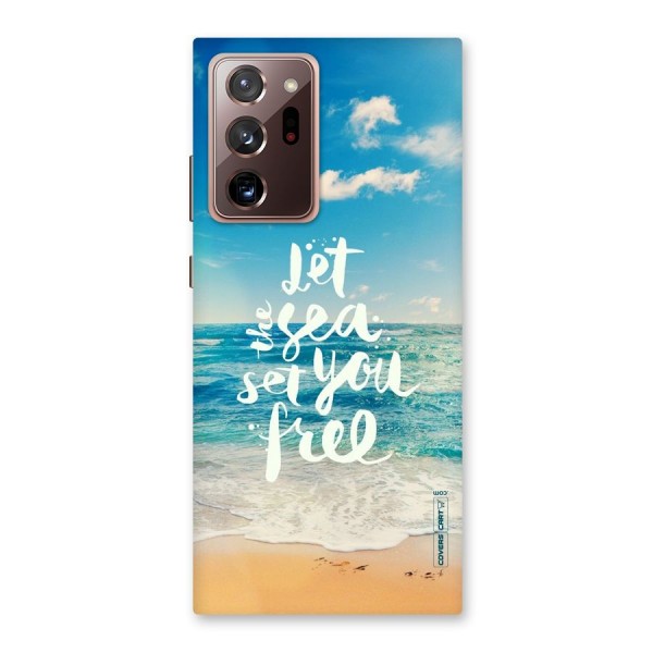 Free Sea Back Case for Galaxy Note 20 Ultra