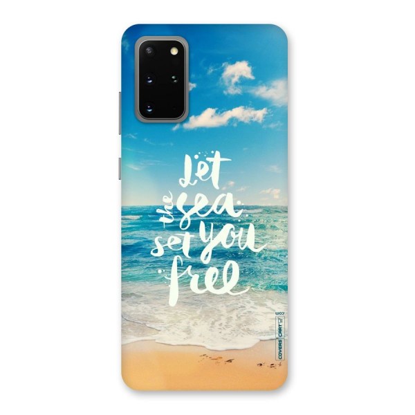 Free Sea Back Case for Galaxy S20 Plus