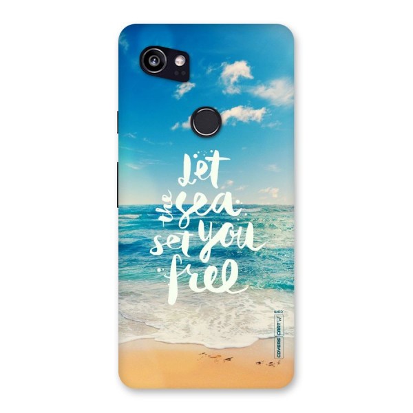 Free Sea Back Case for Google Pixel 2 XL