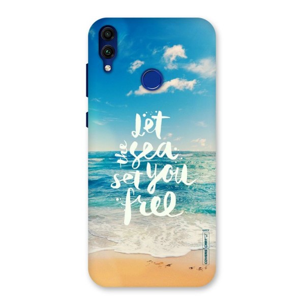 Free Sea Back Case for Honor 8C