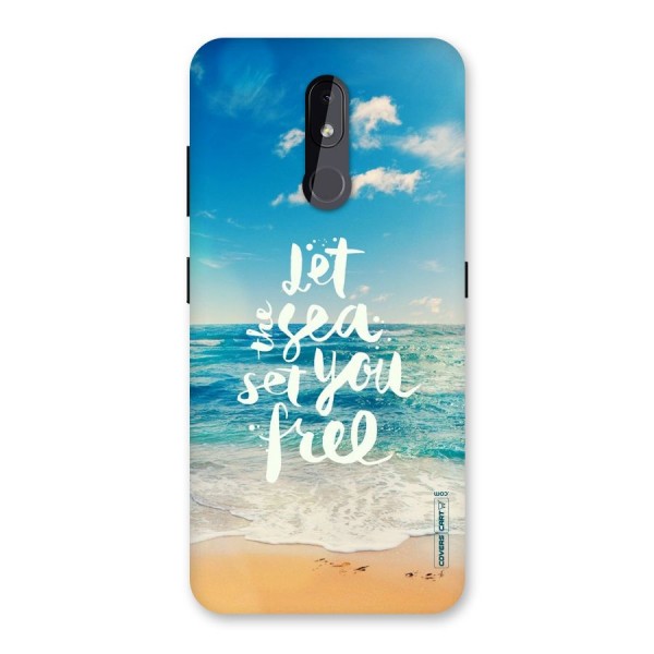 Free Sea Back Case for Nokia 3.2