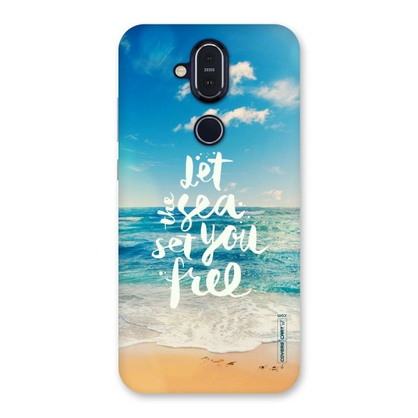 Free Sea Back Case for Nokia 8.1