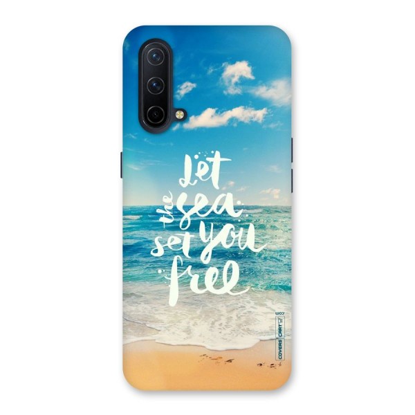 Free Sea Back Case for OnePlus Nord CE 5G