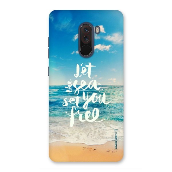 Free Sea Back Case for Poco F1