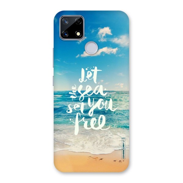 Free Sea Back Case for Realme Narzo 20