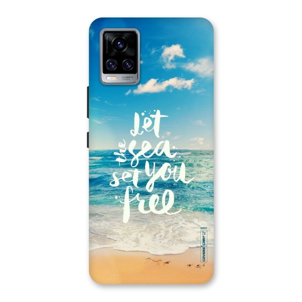 Free Sea Back Case for Vivo V20 Pro