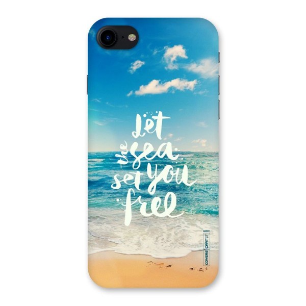 Free Sea Back Case for iPhone SE 2020