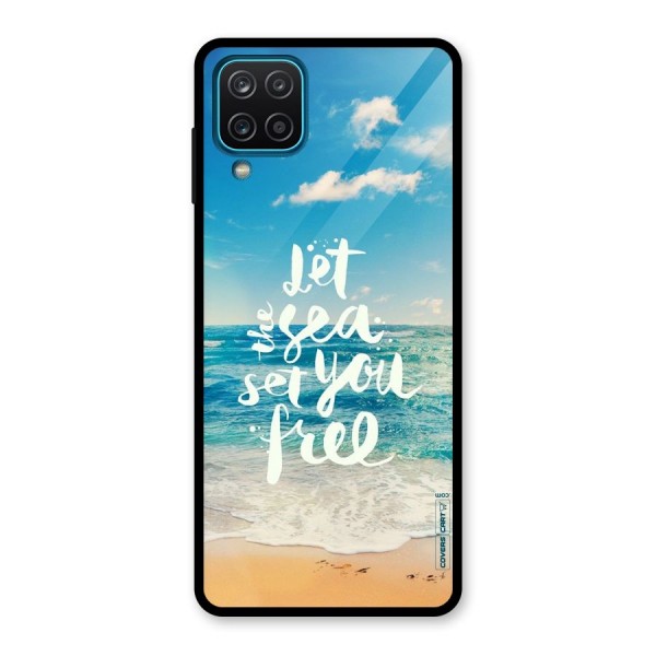 Free Sea Glass Back Case for Galaxy A12