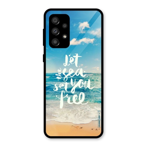 Free Sea Glass Back Case for Galaxy A32