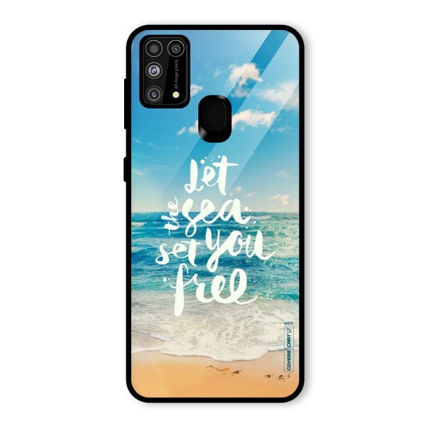 Free Sea Glass Back Case for Galaxy F41