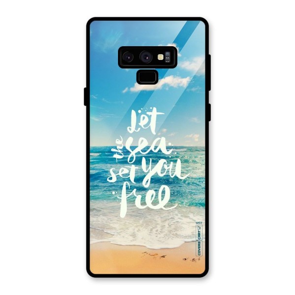 Free Sea Glass Back Case for Galaxy Note 9