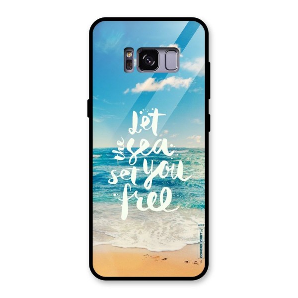 Free Sea Glass Back Case for Galaxy S8