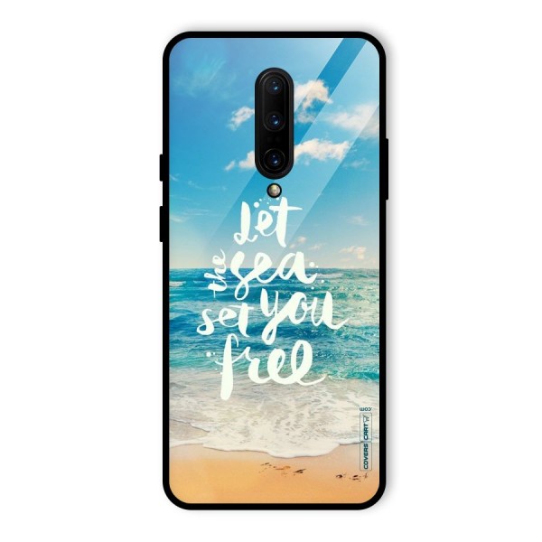 Free Sea Glass Back Case for OnePlus 7 Pro