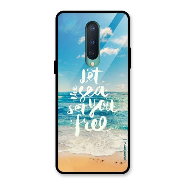 Free Sea Glass Back Case for OnePlus 8