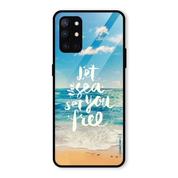 Free Sea Glass Back Case for OnePlus 9R