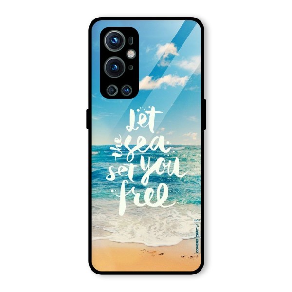 Free Sea Glass Back Case for OnePlus 9 Pro