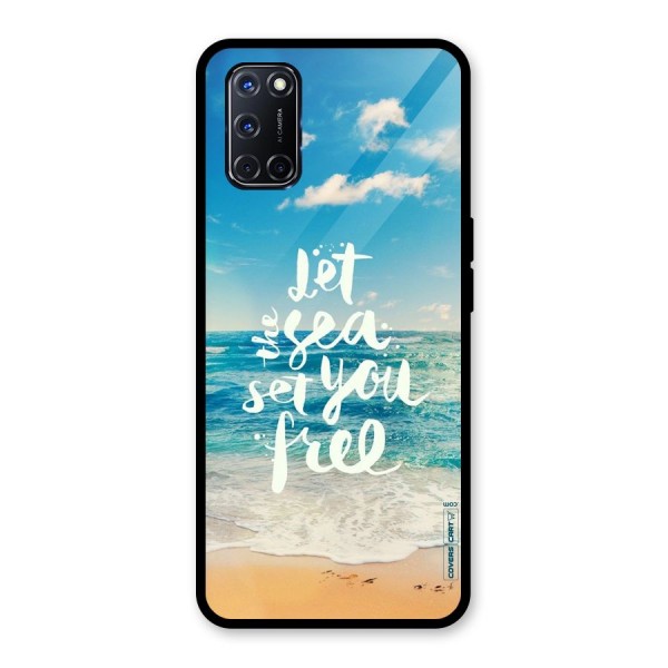 Free Sea Glass Back Case for Oppo A52