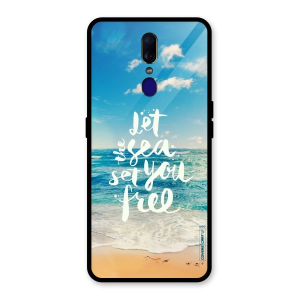 Free Sea Glass Back Case for Oppo F11