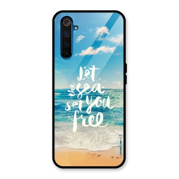 Free Sea Glass Back Case for Realme 6 Pro