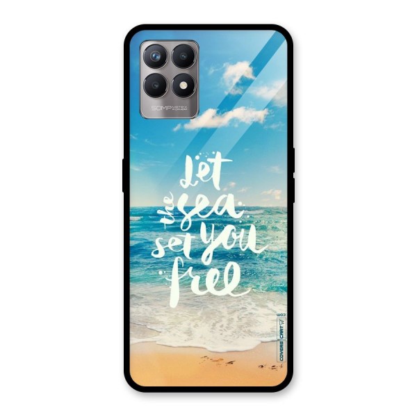 Free Sea Glass Back Case for Realme 8i