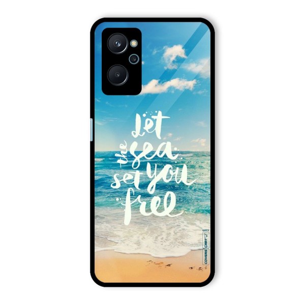 Free Sea Glass Back Case for Realme 9i