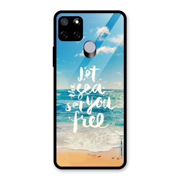 Free Sea Glass Back Case for Realme C12