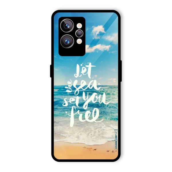 Free Sea Glass Back Case for Realme GT2 Pro