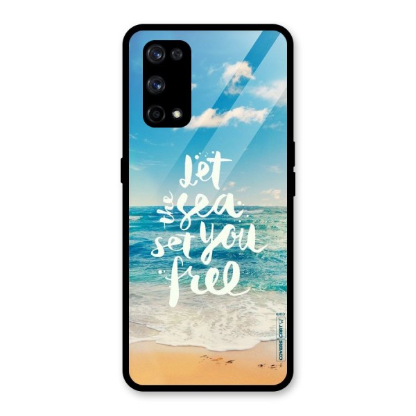 Free Sea Glass Back Case for Realme X7 Pro