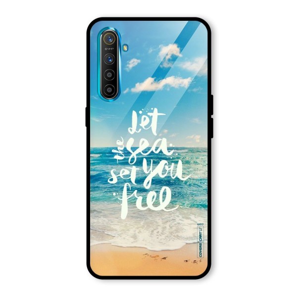 Free Sea Glass Back Case for Realme XT