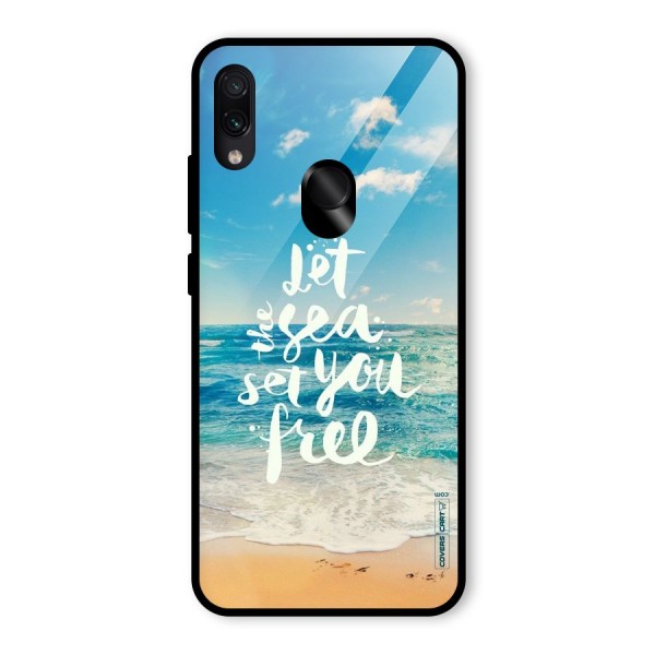 Free Sea Glass Back Case for Redmi Note 7