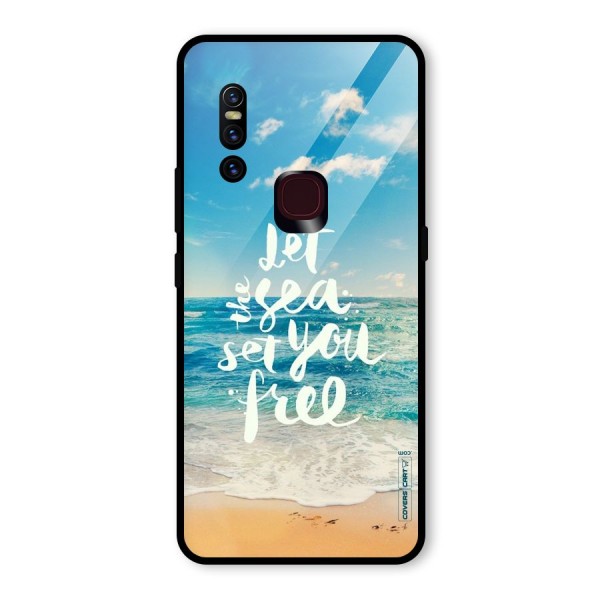 Free Sea Glass Back Case for Vivo V15