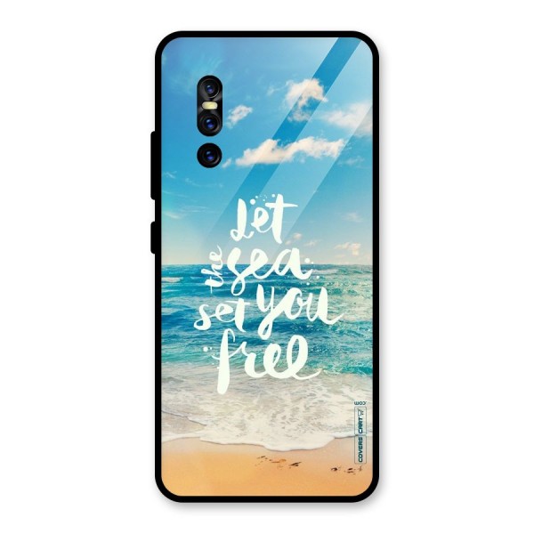 Free Sea Glass Back Case for Vivo V15 Pro