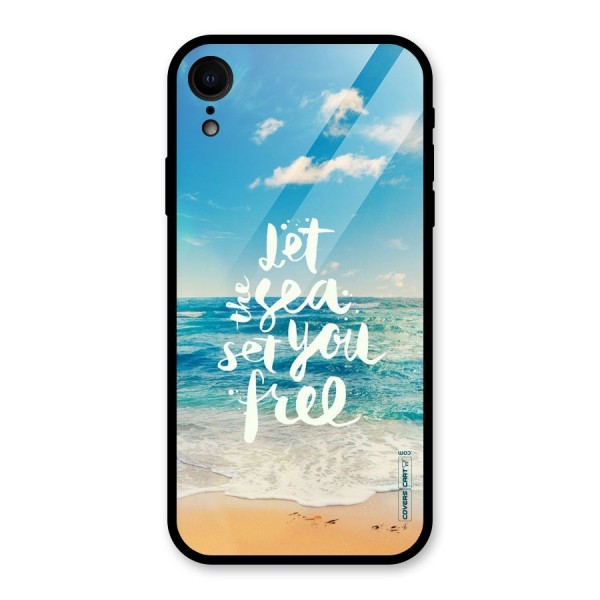 Free Sea Glass Back Case for XR