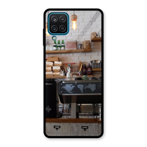 Fresh Brews Glass Back Case for Galaxy A12