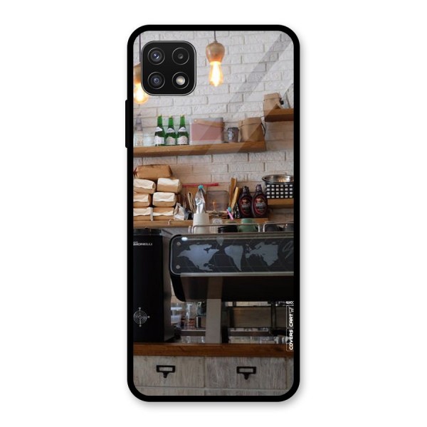 Fresh Brews Glass Back Case for Galaxy A22 5G