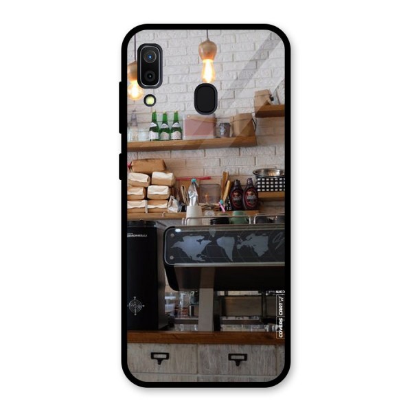 Fresh Brews Glass Back Case for Galaxy A30